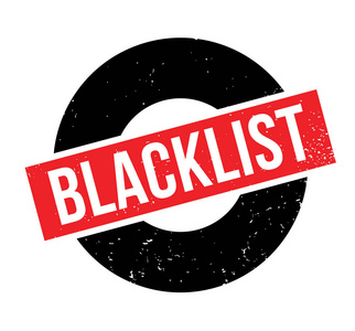 名单菱形纹理抽象把某人列入黑名单blacklist的过去式黑名单标志图标