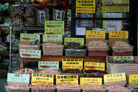 唐人街市场商店图片
