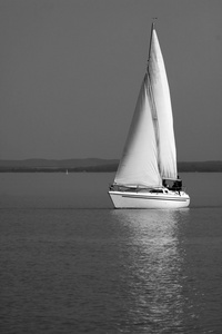 巴拉顿湖白帆船