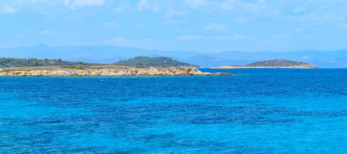 爱琴海海岸希腊白垩纪。