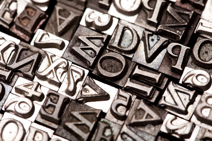 凸版印刷术,排印,印刷样式