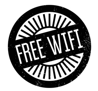 免费的 Wifi 橡皮戳