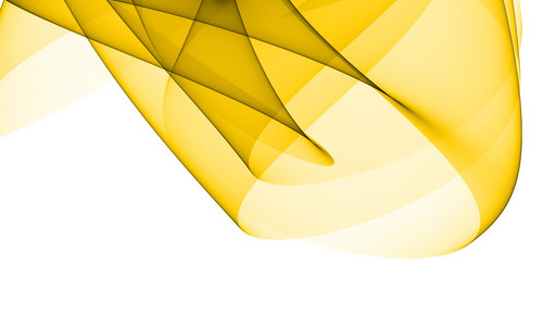 抽象的黄色设计元素