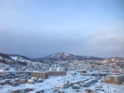 日本北海道小樽市视图