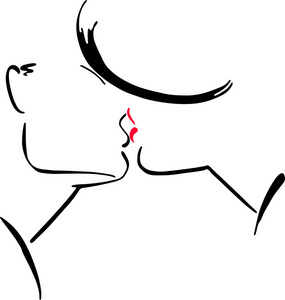 接吻图图片-接吻图素材-接吻图插画-摄图新视界