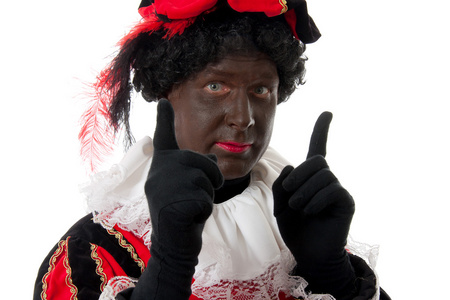 Zwarte piet 黑色皮特 典型的荷兰人的性格