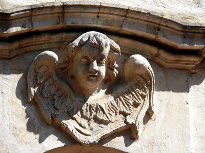 在新耶路撒冷修道院俄罗斯天使的脸