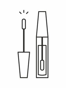 口红矢量图标