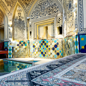 在伊朗土耳其浴室地毯