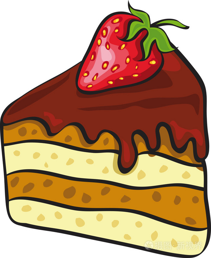 一块巧克力蛋糕