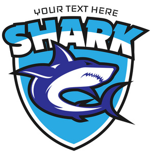 鲨鱼的标志图片-鲨鱼的标志素材-鲨鱼的标志插画-摄图新视界