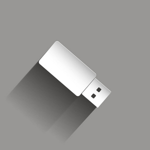 矢量图像的闪存驱动器。usb 闪存驱动器矢量图标。矢量 ic