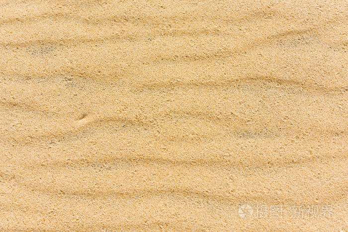 顶视图的砂的海底