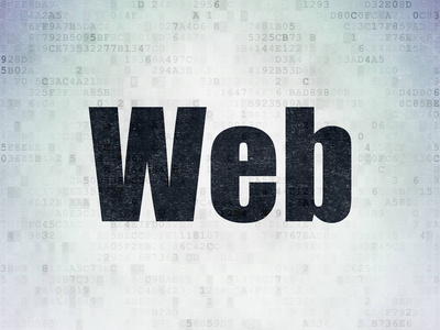 Web 设计概念 Web 上数字数据论文的背景
