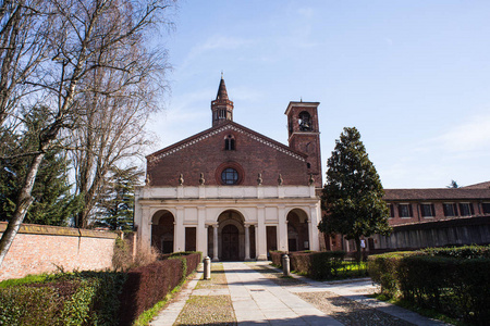 在米兰的 Chiaravalle 修道院
