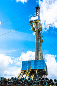 石油和天然气井钻井钻机
