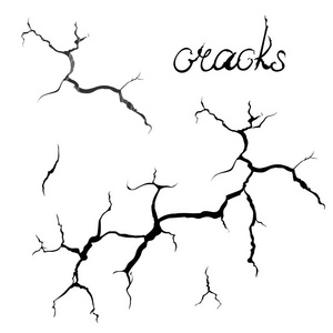 裂纹的地板图片