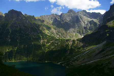 高山湖泊