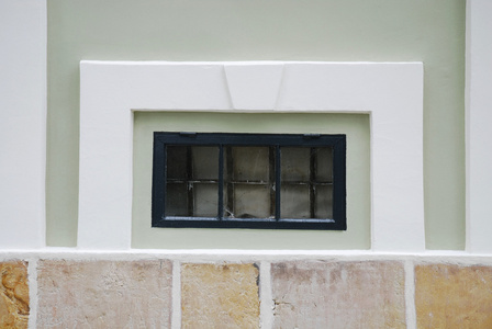 中世纪建筑的窗户