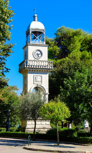 约阿尼纳旧钟楼，城市的标志。希腊伊庇鲁斯地区