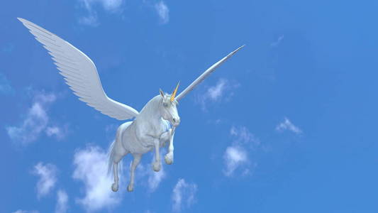 渲染的马飞马座的 3d cg 渲染.照片