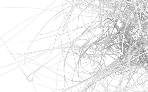 连线图乱七八糟的连线白, 抽象背景照片