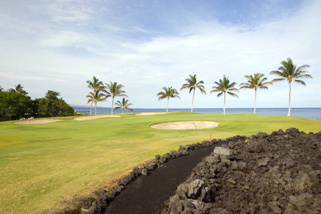 高尔夫球场夏威夷图片