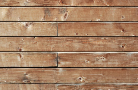 棕色老木头或木质的老式木板地板或墙壁表面背景装饰图案.