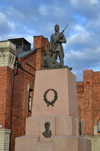 在塔林战士纪念碑图片