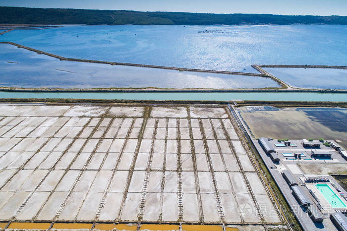 塞乔夫列斯洛文尼亚盐蒸发池塘