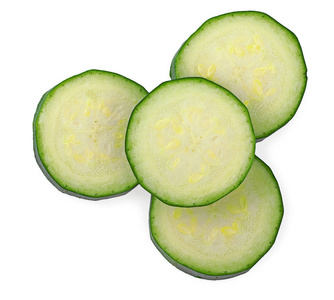 西葫芦切片图片