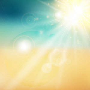 海滩阳光夏天图片-海滩阳光夏天素材-海滩阳光夏天插画-摄图新视界