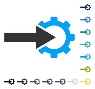 Cog 集成矢量图标