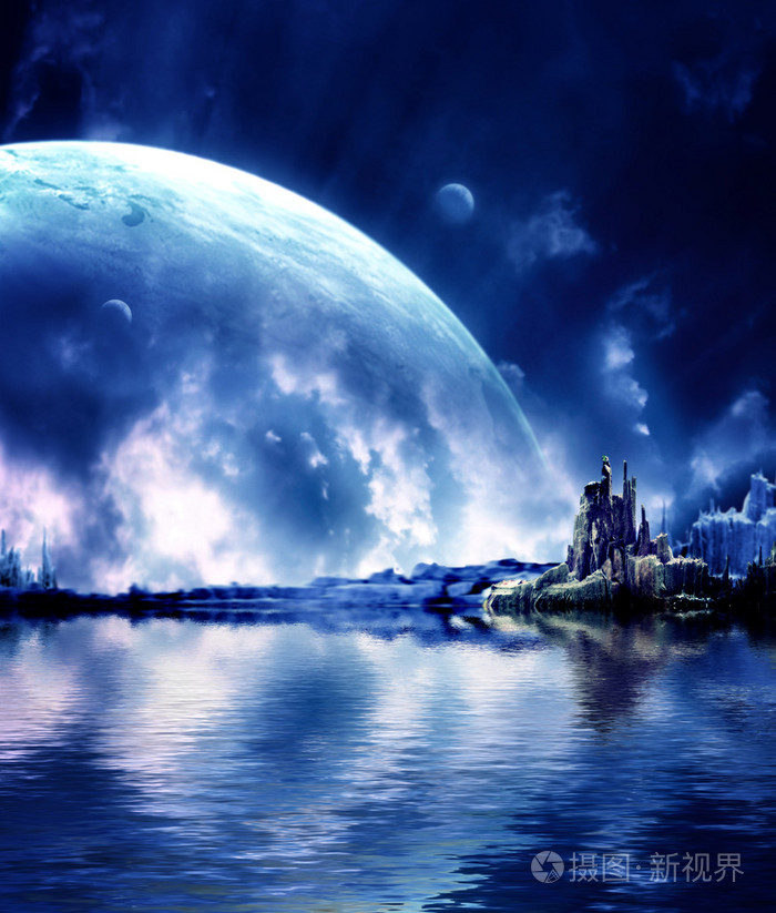 奇幻星球的景观