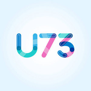 字母和数字标识 U73