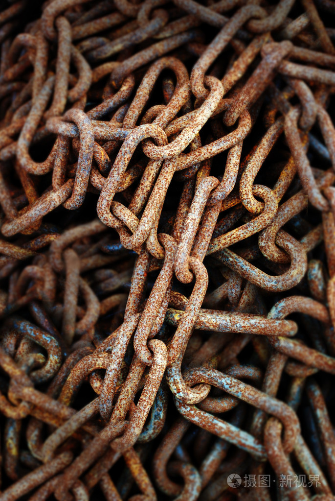 生锈的链条