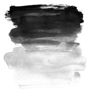 黑色抽象水彩笔刷图片