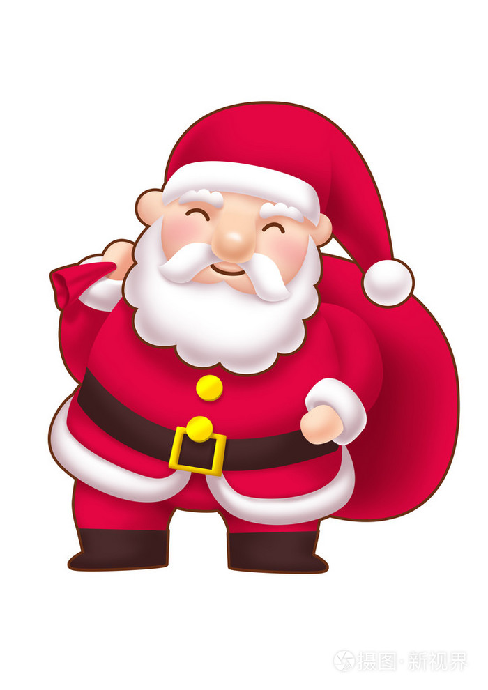 可爱的小圣诞老人
