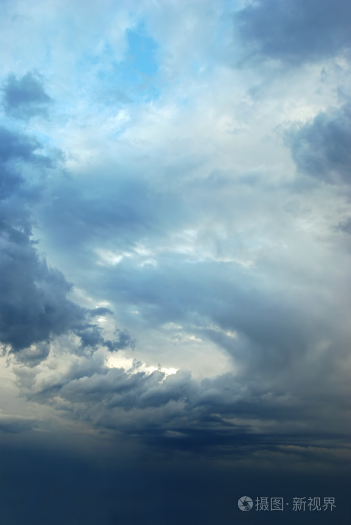 暴风雨过后的天空