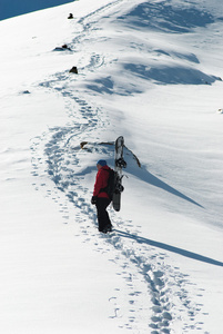 全能滑雪板在各种雪上使用
