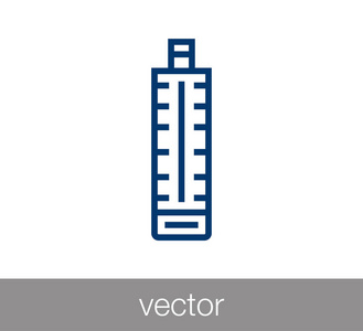 温度计标志图标