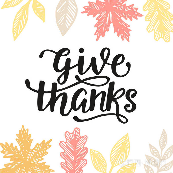 谢恩.感恩节海报