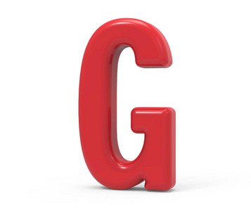 红色字母 g