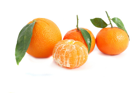 柑橘，橘红色 橘黄色 蜜柑 蜜橘