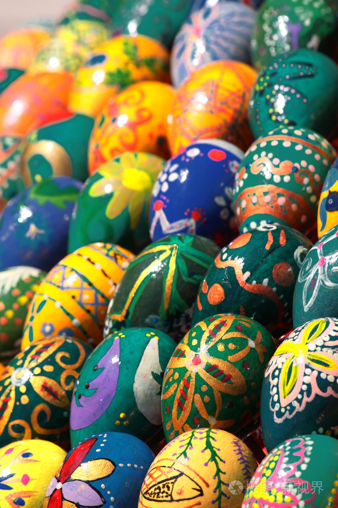 作礼物用之复活节彩色蛋easteregg的名词复数