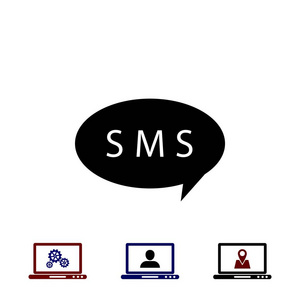 Sms 矢量图标