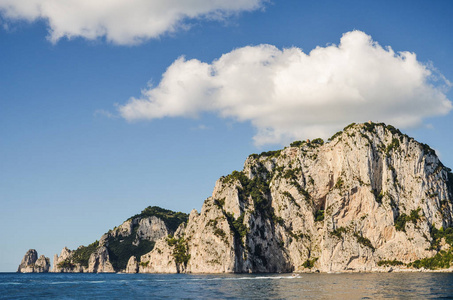 malebn letn Krajina ostrova capri, Itlie