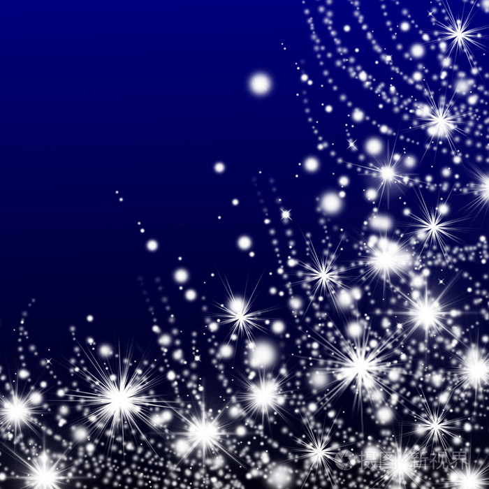 蓝色星星背景照片-正版商用图片01t895-摄图新视界