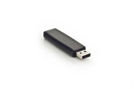USB记忆棒隔离白色
