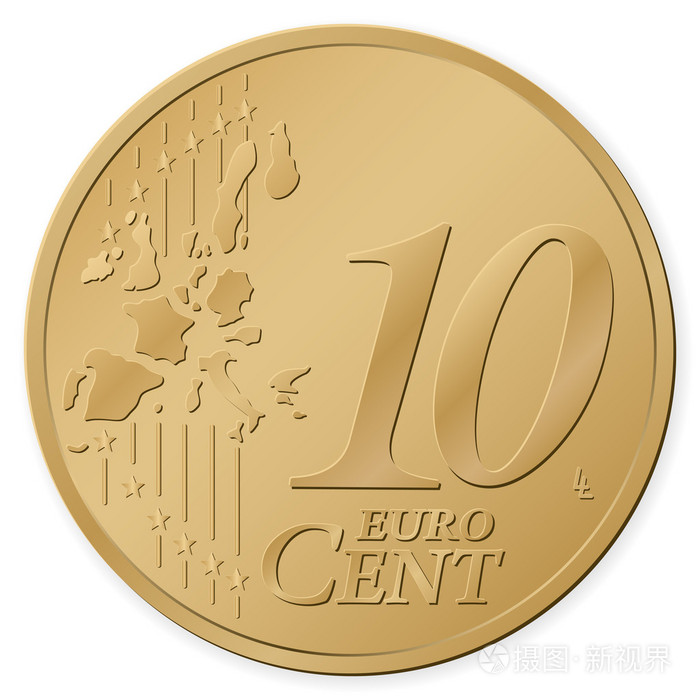10欧元占